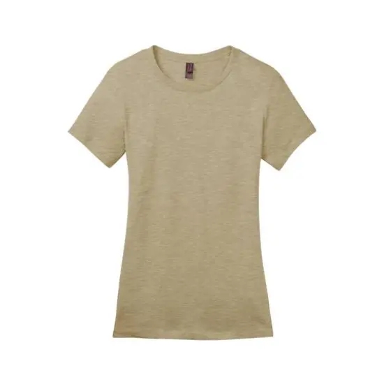 District® Women's Perfect Weight® Adult T-Shirt Heathered Latte {1}