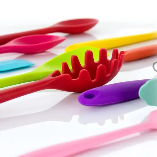MegaChef Multicolor Silicone Cooking Utensils Set, 12ct. {5}