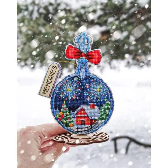 Crystal Art Plastic Canvas Counted Cross Stitch Kit Scent Of Life {6}