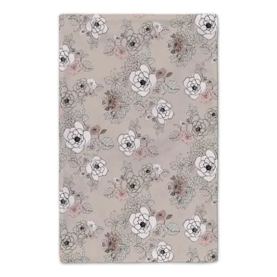 Grow and Bloom Tea Towel Set Gray {6}