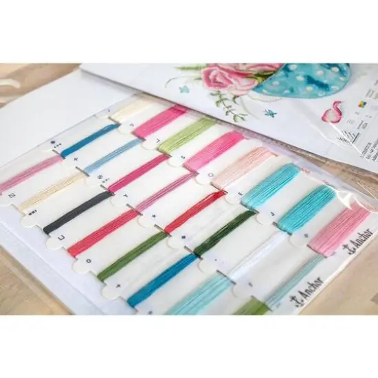 Letistitch A Cup Of Roses Counted Cross Stitch Kit {5}