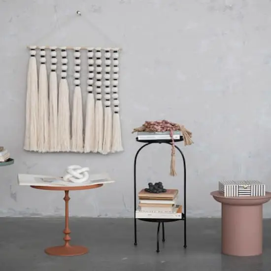 Hello Honey&reg; 22.5" Sculptural Metal Side Table Sienna {5}