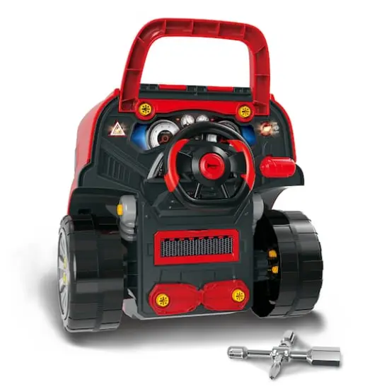 The Bubble Factory Red Truck Mechanic Engine Workshop {3}