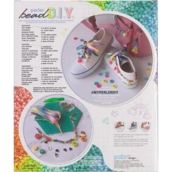 Perler&reg; Bead DIY Shoe Decoration Kit {8}