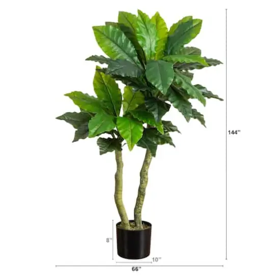 4ft. UV Resistant Artificial Bird Nest Fern Tree (Indoor/Outdoor) {3}