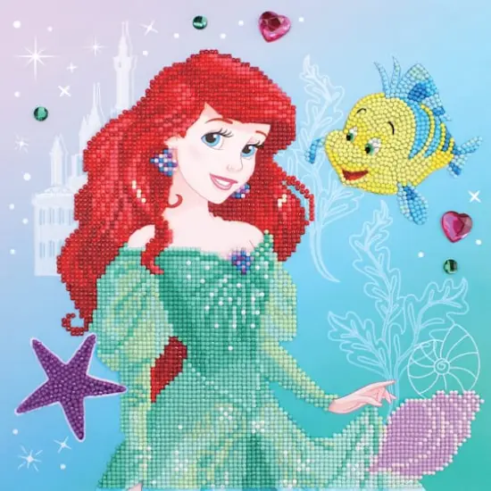 Camelot&reg; Dots Intermediate Ariel Spirited Diamond Painting Kit {1}