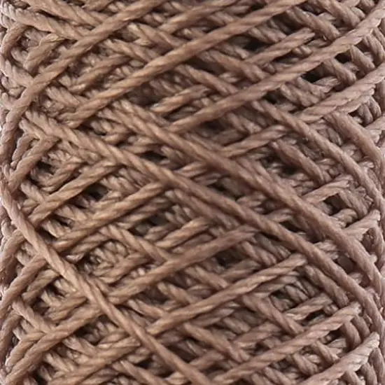 Gudebrod 0.018" 3 Ply Waxed Thread Bobbin, 75ft. Sand {4}