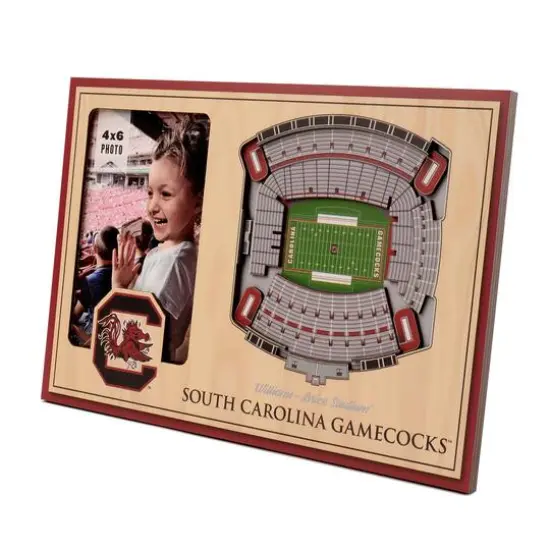 College Football 3D StadiumViews Picture Frame South Carolina Gamecocks {1}