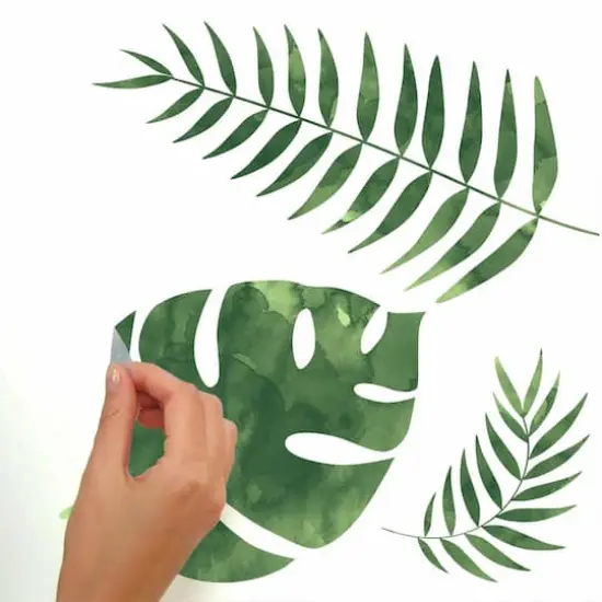 RoomMates Palm Leaves Peel & Stick Wall Decals {4}