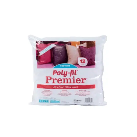 Poly-Fil&reg; Premier&trade; Pillow Insert, 12'' x 12'' {1}