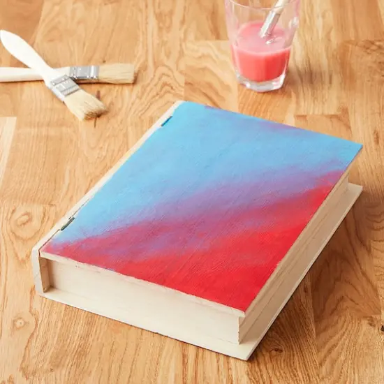 9.5" Wood Book Box by Make Market&reg; {3}