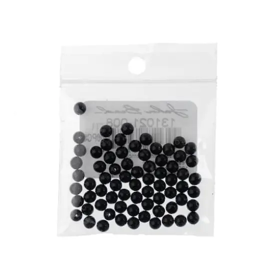 Preciosa Gemcolor Magic Black Pearl Maxima Beads, 100ct. {3}