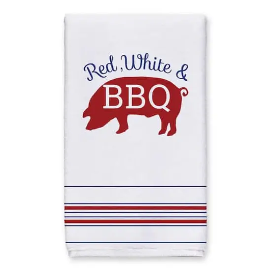 Red, White & BBQ Tea Towel Set {3}