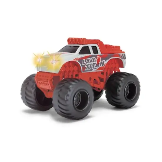 Dickie Toys Red Lava Titan Die-Cast Monster Truck {1}