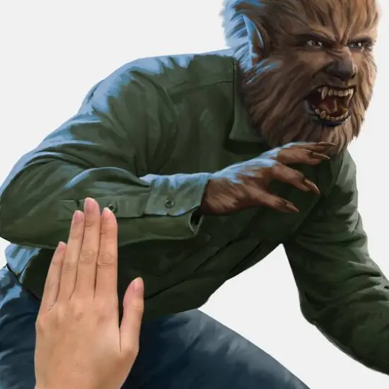 RoomMates Classic Monsters The Wolfman Giant Peel & Stick Wall Decals {7}