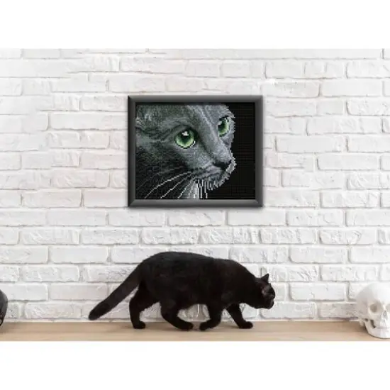 Diamond Dotz&reg; Smokey Grey Diamond Painting Kit {5}