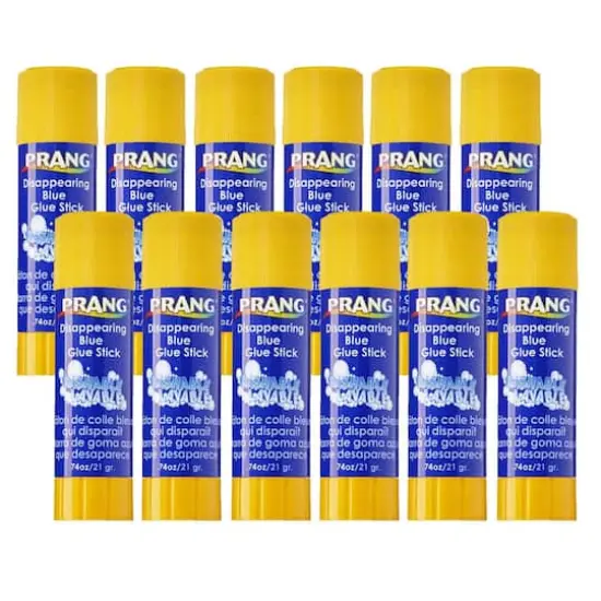 Prang&reg; Medium Blue Glue Sticks, 12ct. {1}