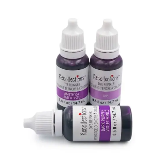 Dye Reinker Set by Recollections&trade; Purples {4}