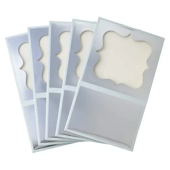 Silver And White Stripe Treat Boxes By Celebrate It&reg; {5}