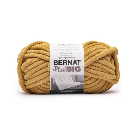 Bernat&reg; PlushBIG&trade; Yarn Gold {1}