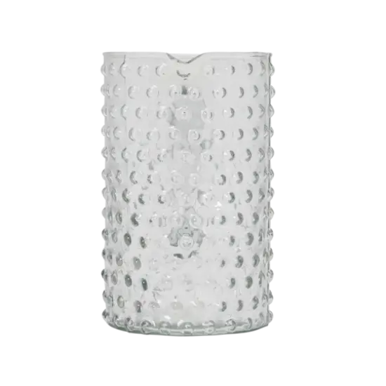 Hello Honey&reg; Clear Hand-Blown Hobnail Glass Pitcher {7}