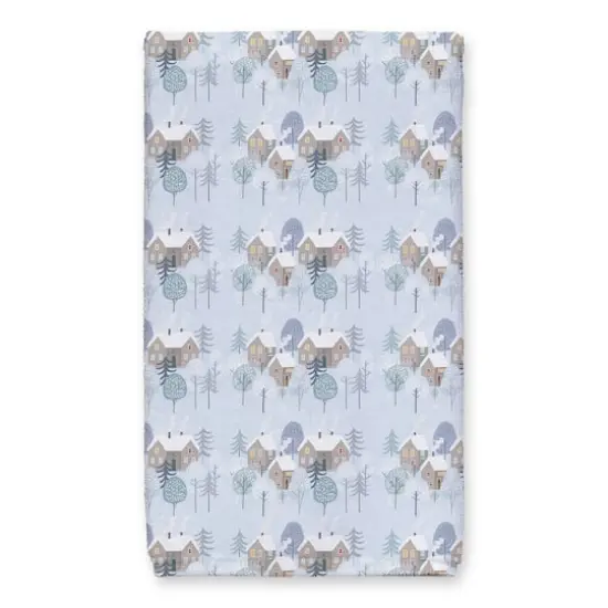 Winter Village Tea Towel Set {4}