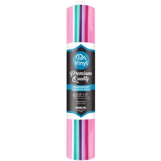 PA Vinyl Oracal&reg; Permanent Miami Color Vinyl Combo Pack {1}