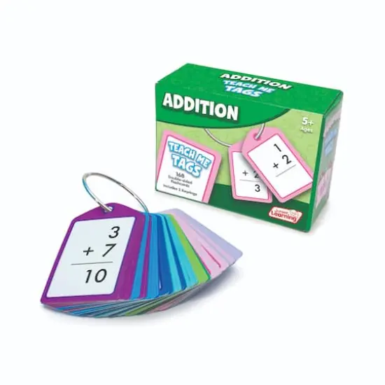 Junior Learning&reg; Addition Teach Me Tags {1}