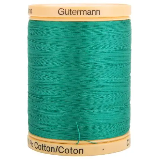 G&uuml;termann Natural Cotton Thread Solids, 876yd. Mauve {2}