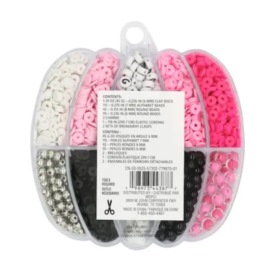 Pink Pumpkin Bead Kit by Creatology&trade; {5}