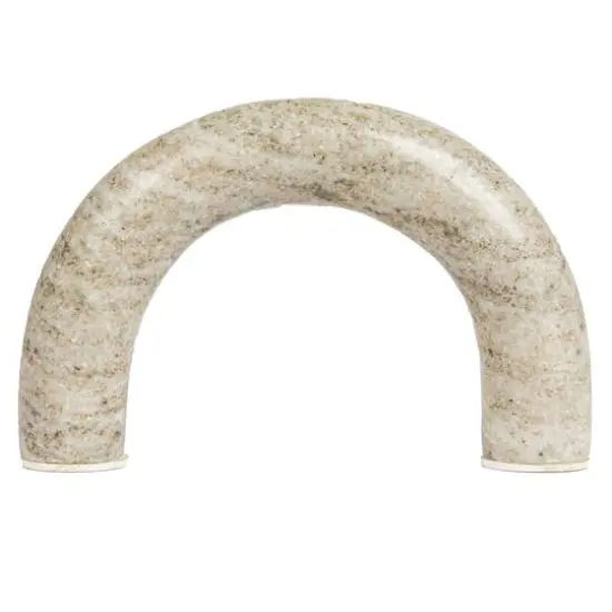 Hello Honey&reg; 5" Beige Marble Arch Tabletop Shelf D&eacute;cor {8}