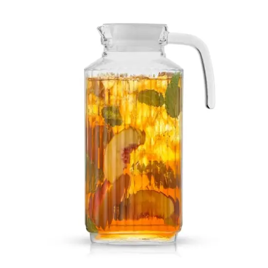 JoyJolt&reg; 60oz. Beverage Serveware Glass Pitcher {1}