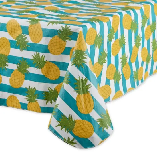 Pineapple Vinyl Tablecloth 60" x 102" {4}