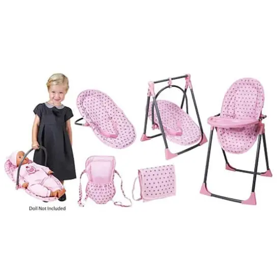 Lissi Baby Doll 6-in-1 Convertible Highchair Play Set {3}