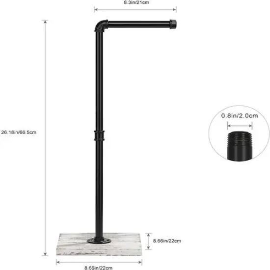 Farmhouse Toilet Paper Holder {3}