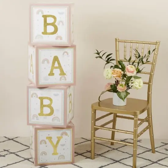 Kate Aspen Boho Rainbow Baby Block Box Set, 4ct. {4}