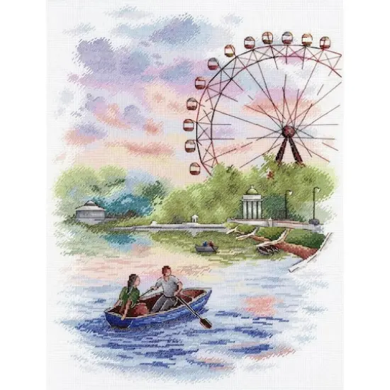 MP Studia In The Park Cross Stitch Kit {3}