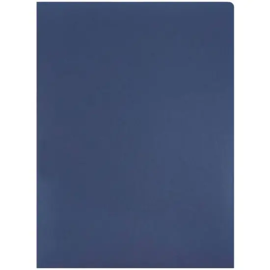 JAM Paper Premium Matte 2-Pocket Folders, 6ct. Presidential Blue {7}
