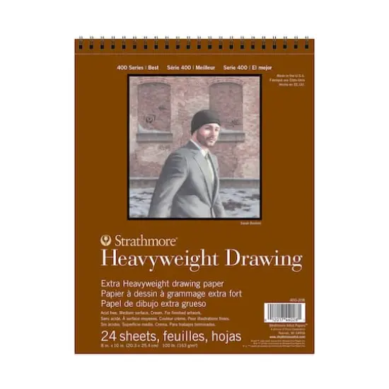 Strathmore&reg; 400 Series Heavyweight Drawing Paper Pad {1}