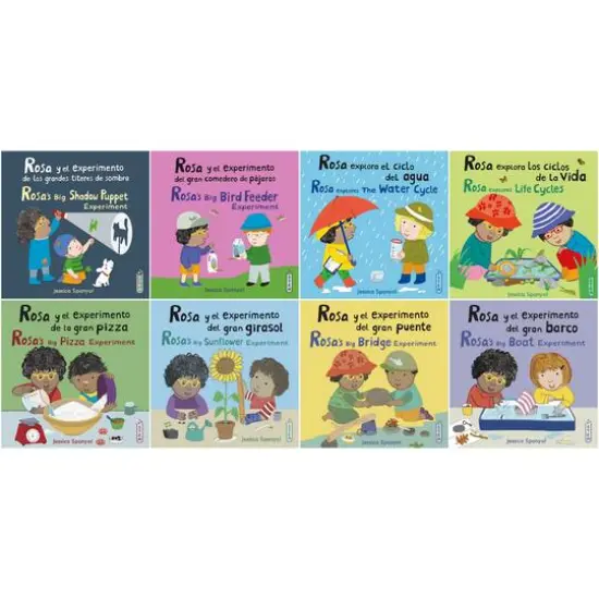 Child's Play Books Rosa's Workshop 1 & 2 Bilingual Book Set {1}