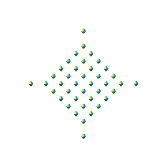 John Bead PRECIOSA 4mm Czech Crystal Bicone Beads, 40ct. Emerald AB {4}