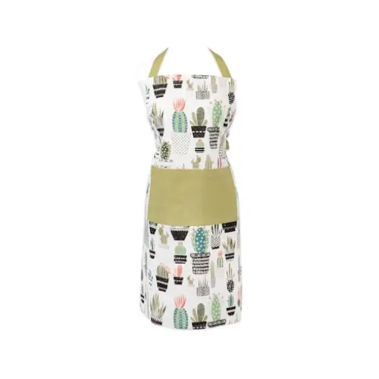 DII&reg; Urban Oasis Cactus Print Chef Apron {1}