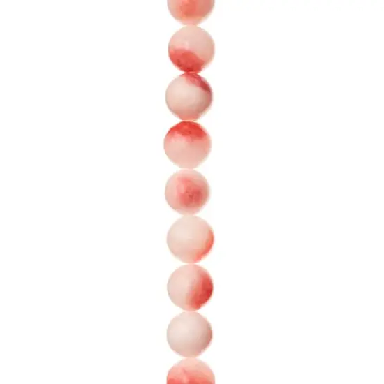 Light Pink Round Stone Beads, 10mm by Bead Landing&trade; {1}