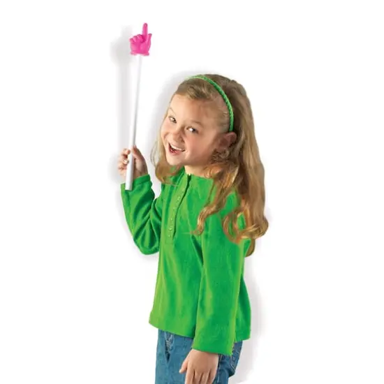 Learning Resources&reg; 15" Rainbow Hand Pointers Set {4}