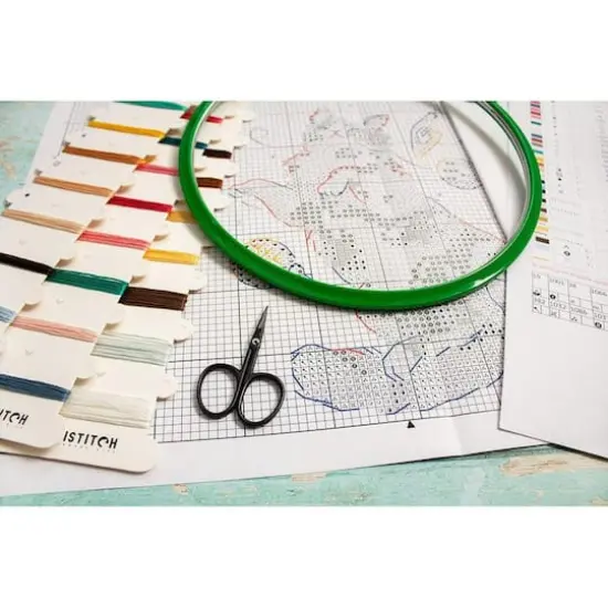 LetiStitch Cat's Happiness Counted Cross Stitch Kit {4}