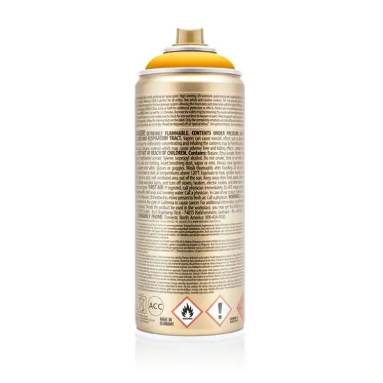 Montana&trade; Gold Acrylic Professional Spray Paint G1230 Yolk {7}