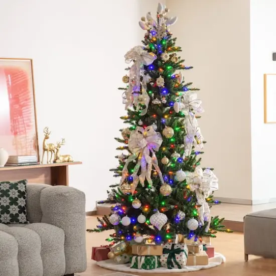 Glitzhome® 160 Pack Elegant Silver & Gold Deluxe Boxed Shatterproof Ornaments {5}