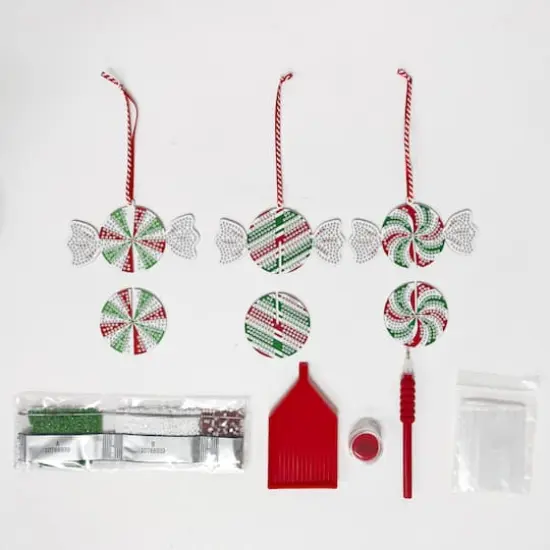 3D Candy Ornament Diamond Art Kit by Make Market&reg; {3}