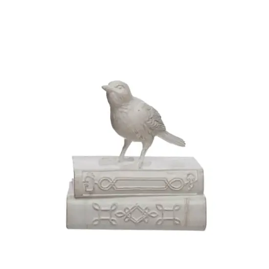6" White Bird on Books Tabletop D&eacute;cor by Ashland&reg; {1}