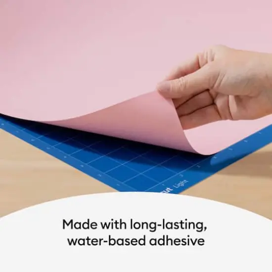 Cricut&reg; Light Grip Performance Machine Mat, 24" x 28" Blue {4}